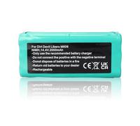 Batteria NiMH MXJFYY da 14,4 V 2000 mAh compatibile con Dirt Devil Libero M606/M610/M613/M607 Spider/M612 Spider, VbotT270 e Ecovacs, batteria per Sichler; modello 0606004, R1-L051B, NC5755-944