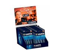 BATTERIA NON RICARICABILE VARTA 10LR03 + 10LR06 alcaline AA e AAA, espositore da 20