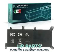 UP PARTS® Batteria Asus C21N1347 (5000mAh 37Wh) per notebook R556LD-XO855H