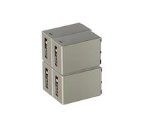 Batteria NP-FV100 NP FV100, Compatibile Con Sony, For Fotocamera DCR-SR15 SR21 SR68 SR88 SX15 SX21 SX44 SX45 SX63 CX190 CX200 CX220(4pcs)