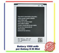 Sasmung EB-F1M7FLU Batteria originale per Samsung Galaxy i8190 S3 mini