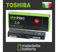 Batteria Ohmhero™ 10.8-11.1V 5200mAh REALI per toshiba P755