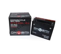 BATTERIA OKYAMI OTX20L-BS RIF. YUASA YTX20L-BS COMPATIBILE CON HARLEY DAVIDSON FLSTFI FAT BOY F/I - 1450 CC 2000-2006 SPECIFICA COMPLETA MOTO SCOOTER SENZA MANUTENZIONE