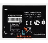 BATTERIA ORIGINALE ALCATEL ONE TOUCH OT-890D SOUL 2004C 2004G 200X CAB31L0000C1