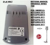BATTERIA ORIGINALE ASPIRAPOLVERE RHAPSODY HOOVER RAP22AFG 011 E RAP22PTG 011