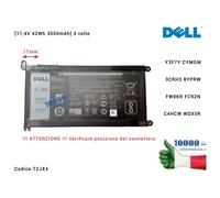 Batteria Originale DELL Inspiron 14 5488 5493 7460 7472 14MF PRO-D P58F001