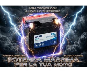 BATTERIA ORIGINALE EXIDE YTX7L-BS SUZUKI TU 250 X 250 09 14
