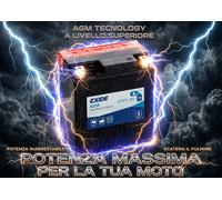 BATTERIA ORIGINALE EXIDE YTX7L-BS YAMAHA YBR 125, Custom 125 07 15