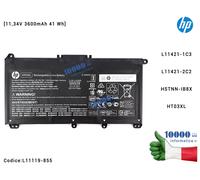 BATTERIA ORIGINALE PER HP HSTNN-UB7J HSTNN-UB7X HSTNN-XB7Y Batteria HT03XL HP 15