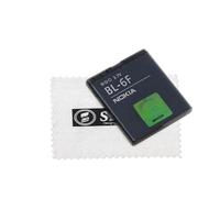 Batteria originale per Nokia N78, N79, N95, 8 GB, BL-6F, con panno di pulizia Shlok