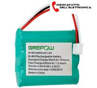 Batteria Originale per Telefono Vodafone Classic con Sim, Teletu Dillo