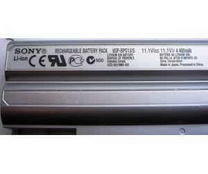 Batteria Originale Sony Vaio VGP-BPS13A/S 11.1V 4400mAh