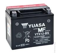 BATTERIA ORIGINALE YUASA YTX12-BS TRIUMPH SCRAMBLER 865 2006 2007 2008 2009 2010