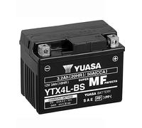 YTX4L-BS YUASA BATTERIA MOTO YUASA 3V/3,2AH 114X71X86