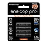 Batteria Panasonic Eneloop Pro Pk4 Bat NiMH AAA 1,2 V 900 mAh ad alte prestazion