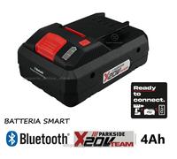 Batteria Parkside ORIGINALE 20V 4Ah Smart Bluetooth PAPS 204 X20V Litio