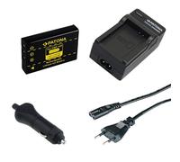 Batteria Patona + Caricabatteria casa/auto per FujiFilm NP-120