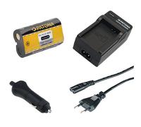 Batteria Patona + caricabatteria casa/auto per Medion Md41066