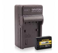 Batteria Patona + caricabatteria casa/auto per Sony NP-FV50,NP-FV50A