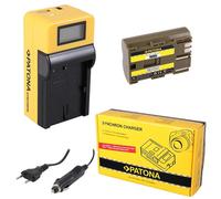 Batteria Patona + caricabatteria Synchron LCD per Canon Powershot G1,G2,G3,G5