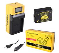 Batteria Patona + caricabatteria Synchron LCD USB per Panasonic DMC-GH2HGK
