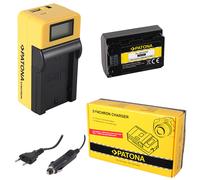 Batteria Patona + caricabatteria Synchron LCD USB per Sony BC-QZ1