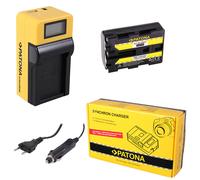 Batteria Patona + caricabatteria Synchron LCD USB per Sony DCR-TRV360,DCR-TRV38