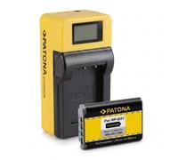Batteria Patona + caricabatteria Synchron LCD USB per Sony DSC-RX100M7