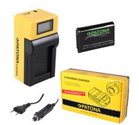 Batteria Patona + caricabatteria Synchron LCD USB per Sony NP-BX1