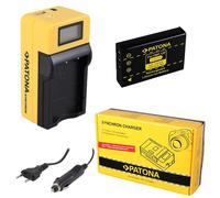Batteria Patona + Caricabatteria Synchron per FujiFilm FinePix M603 Zoom