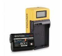 Batteria Patona Platinum li-ion + caricatore Synchron LCD USB per Nikon EN-EL15C