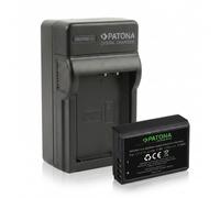 Batteria Patona Premium + caricabatteria casa/auto per Canon Eos 1300D,2000D