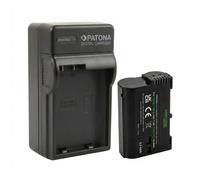 Batteria Patona Premium + caricabatteria casa/auto per Nikon Z6II,Z6III,Z7,Z7II