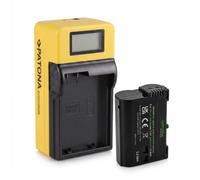 Batteria Patona Premium + caricabatteria Synchron LCD USB per Nikon Z7II