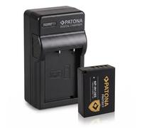 Batteria Patona Protect + caricabatteria casa/auto per Fujifilm X100V,X100VI