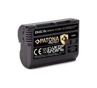 Batteria PATONA Protect EN-EL15c 2600mAh con sensore NTC e custodia di protezione V1