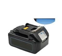 Batteria PD65W 5/6AH compatibile con utensili elettrici Makita da 18 V con ingresso/uscita di tipo C, agli ioni di litio, ricambio LXT BL1850 BL1840(5Ah battery PD)