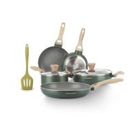 Batteria pentole 8 pezzi scritta Cooking Therapy