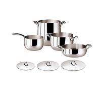 Sambonet, Kikka, Batteria Pentole 7 Pezzi, Acciaio