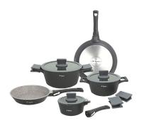 Tognana batteria di pentole 8 pz Ambiziosa salvaspazio induzione forno - Rotex