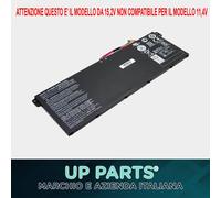 Batteria di racambio Acer AC14B8K 3220mAh, 15.2V 48Wh per Extensa 2540-36RU