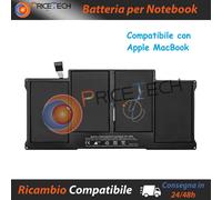 Batteria per Apple MacBook Air 13'' A1369 A1466 A1377 A1405 A1496 year 2012