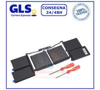 BATTERIA per APPLE MACBOOK PRO 16" 2019/2020 A2141 A2113 EMC3347 8790MaH MVVJ2/A