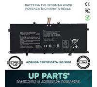 Batteria per Asus C41N1904 15.4V 49Wh per PC ZenBook 13 OLED UX325JA-AEG3255TS