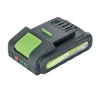 BATTERIA 20V 2Ah IONI DI LITIO VERDEMAX 4352 COMPATIBILE CON TT20 PT20 TR20 TS20