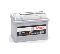 BATTERIA PER AUTO BOSCH S5 77 AH AMPERE 780 EN 12 VOLT SILVER S5 080 0092S50080