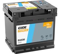 BATTERIA PER AUTO EXIDE EA530 12V 53 AH DX 540A L1 2026