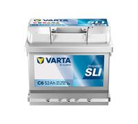VARTA C6 Silver Dynamic 12V 52Ah 520A Batteria auto 552 401 052