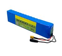 Batteria per Bici elettrica 36V 30ah 10S3P,Batteria Ebike Impermeabile PVC con BMS incorporato Batteria agli ioni di litio ricaricabile per 200W ~500W Motore 36V 30Ah,T