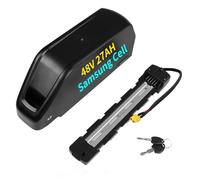 Batteria per bicicletta elettrica 48V/52V/60V 20AH Batteria per bicicletta elettrica a lunga autonomia 50A BMS Adatta per motori 48V/52V/60V 20Ah/25Ah/27Ah 2000W~500W Batteria (48V 27AH)